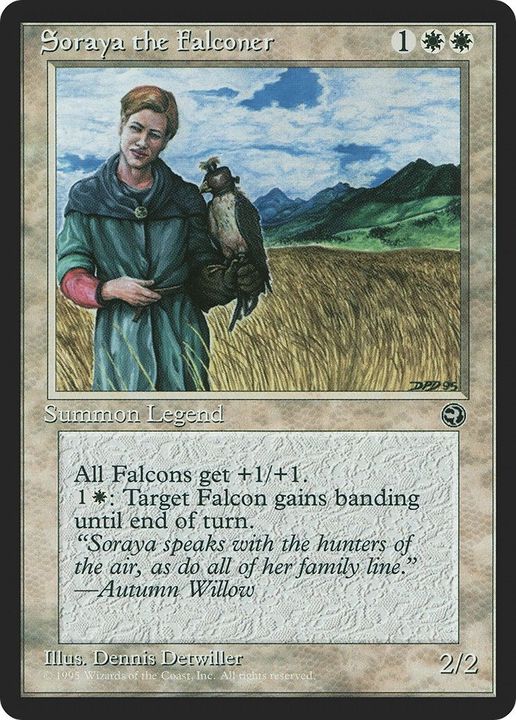 Soraya the Falconer in the group Magic the Gathering / Types / Creatures / Human at Proxyprinters.com (9623)