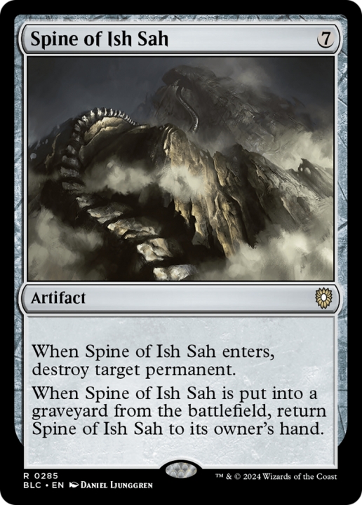 Spine of Ish Sah in the group Magic the Gathering / Sets / Bloomburrow Commander at Proxyprinters.com (96255)