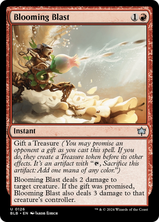 Blooming Blast in the group Magic the Gathering / Sets / Bloomburrow at Proxyprinters.com (96284)