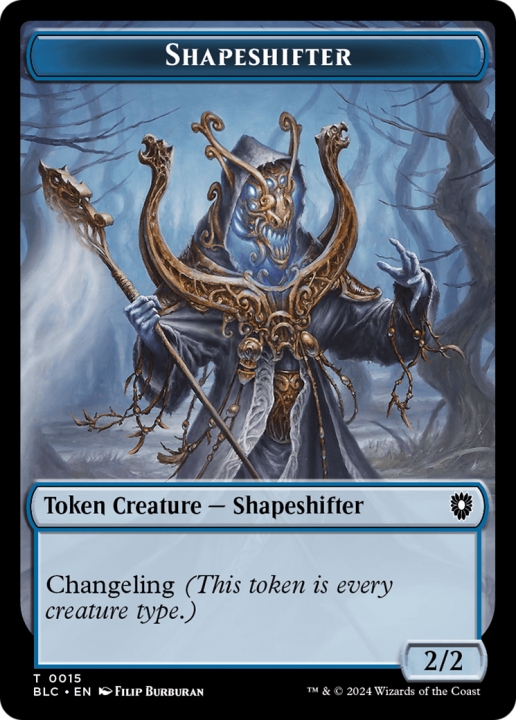 Shapeshifter in the group Magic the Gathering / Sets / Bloomburrow Commander Tokens at Proxyprinters.com (96296)