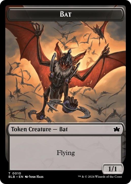 Bat in the group Magic the Gathering / Sets / Bloomburrow Tokens at Proxyprinters.com (96305)