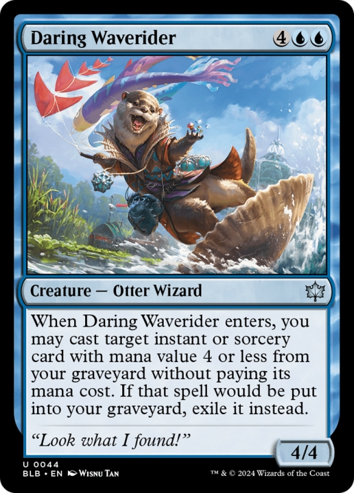 Daring Waverider in the group Magic the Gathering / Sets / Bloomburrow at Proxyprinters.com (96345)