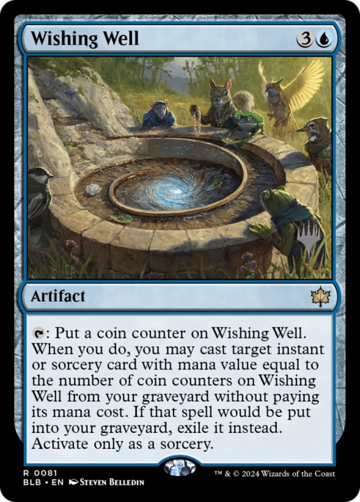 Wishing Well in the group Magic the Gathering / Sets / Bloomburrow Promos at Proxyprinters.com (96350)