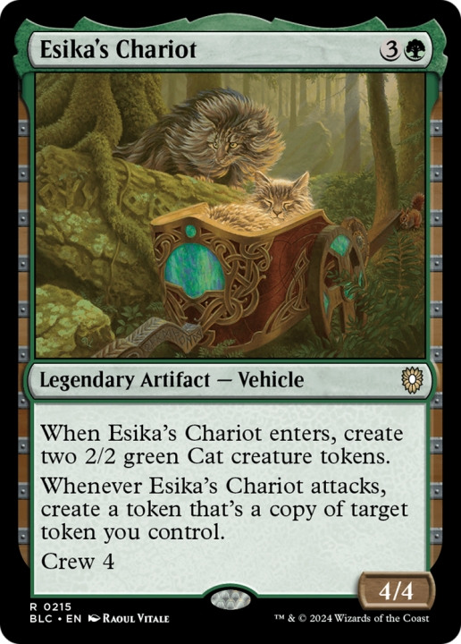 Esika's Chariot in the group Magic the Gathering / Sets / Bloomburrow Commander at Proxyprinters.com (96366)