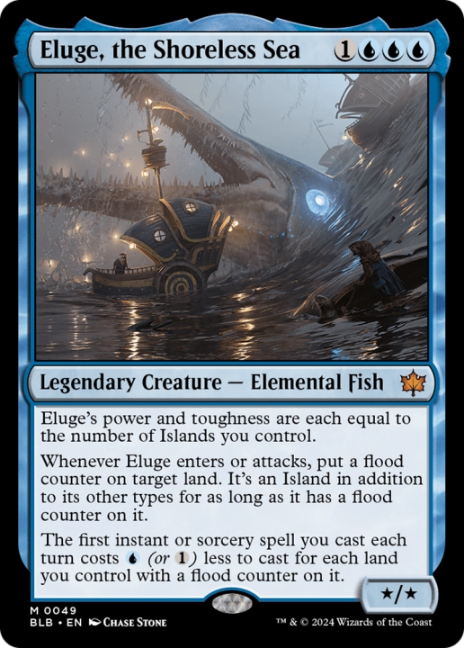 Eluge, the Shoreless Sea in the group Magic the Gathering / Sets / Bloomburrow at Proxyprinters.com (96367)