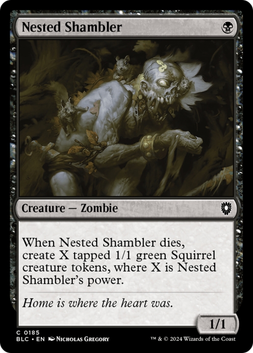 Nested Shambler in the group Magic the Gathering / Sets / Bloomburrow Commander at Proxyprinters.com (96371)