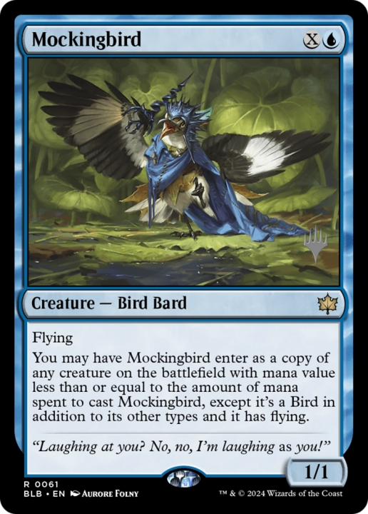 Mockingbird in the group Magic the Gathering / Sets / Bloomburrow Promos at Proxyprinters.com (96388)