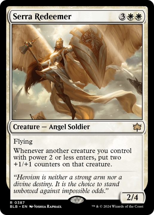 Serra Redeemer in the group Magic the Gathering / Sets / Bloomburrow at Proxyprinters.com (96389)