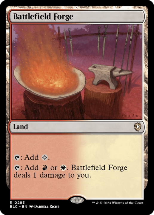 Battlefield Forge in the group Magic the Gathering / Sets / Bloomburrow Commander at Proxyprinters.com (96393)