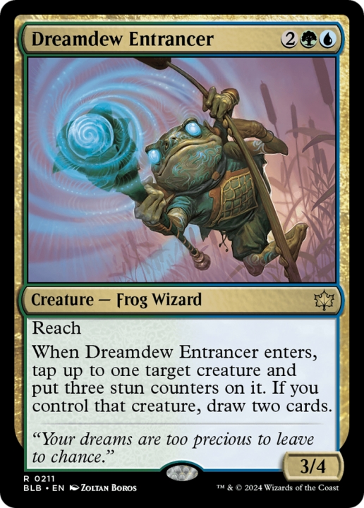 Dreamdew Entrancer in the group Magic the Gathering / Sets / Bloomburrow at Proxyprinters.com (96402)