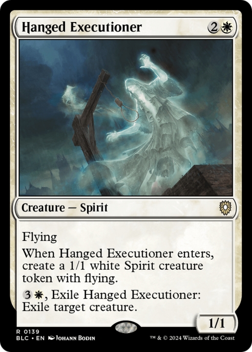 Hanged Executioner in the group Magic the Gathering / Sets / Bloomburrow Commander at Proxyprinters.com (96404)