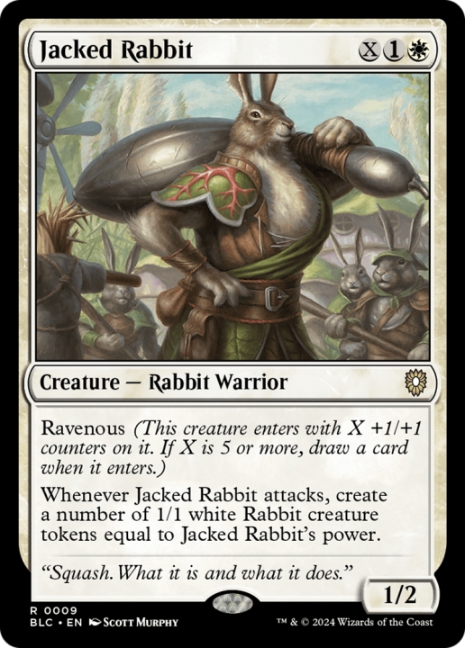 Jacked Rabbit in the group Magic the Gathering / Sets / Bloomburrow Commander at Proxyprinters.com (96431)