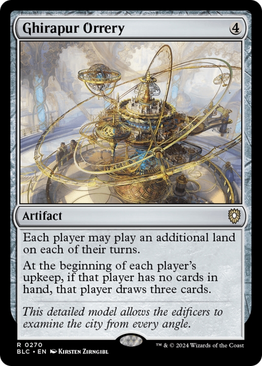 Ghirapur Orrery in the group Magic the Gathering / Sets / Bloomburrow Commander at Proxyprinters.com (96437)