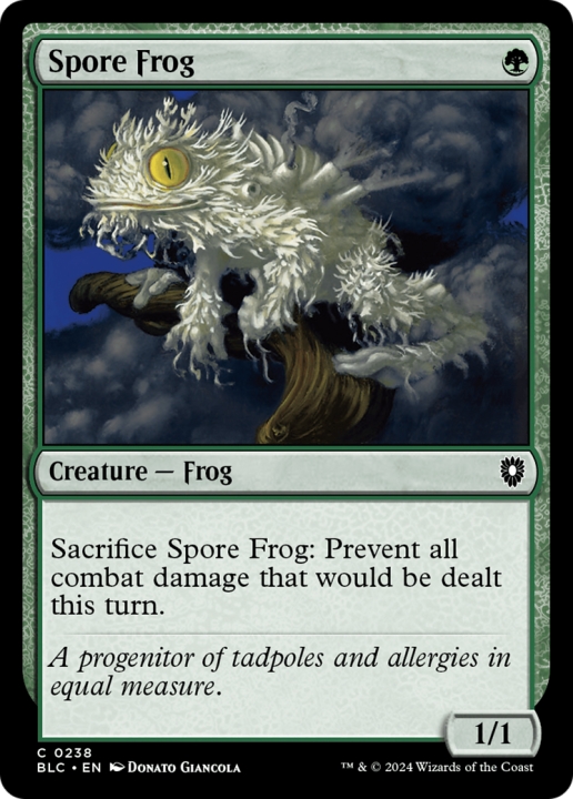 Spore Frog in the group Magic the Gathering / Sets / Bloomburrow Commander at Proxyprinters.com (96457)