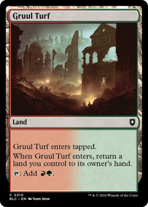 Gruul Turf in the group Magic the Gathering / Sets / Bloomburrow Commander at Proxyprinters.com (96465)