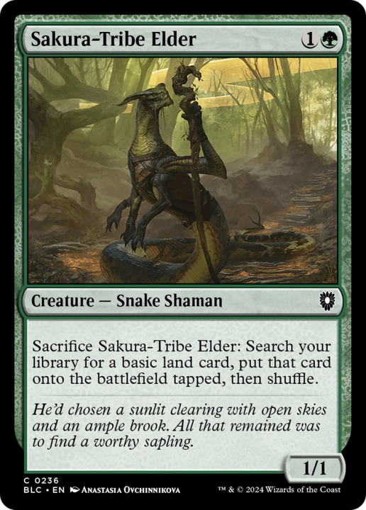 Sakura-Tribe Elder in the group Magic the Gathering / Sets / Bloomburrow Commander at Proxyprinters.com (96481)