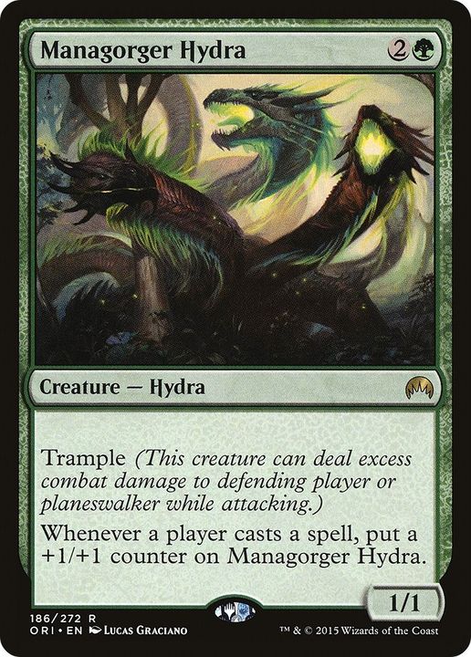 Managorger Hydra in the group Magic the Gathering / Types / Colors / Green at Proxyprinters.com (9649)