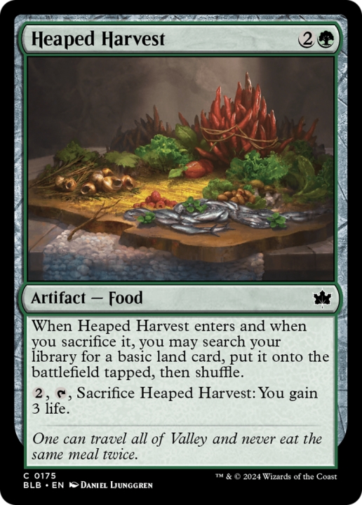 Heaped Harvest in the group Magic the Gathering / Sets / Bloomburrow at Proxyprinters.com (96499)