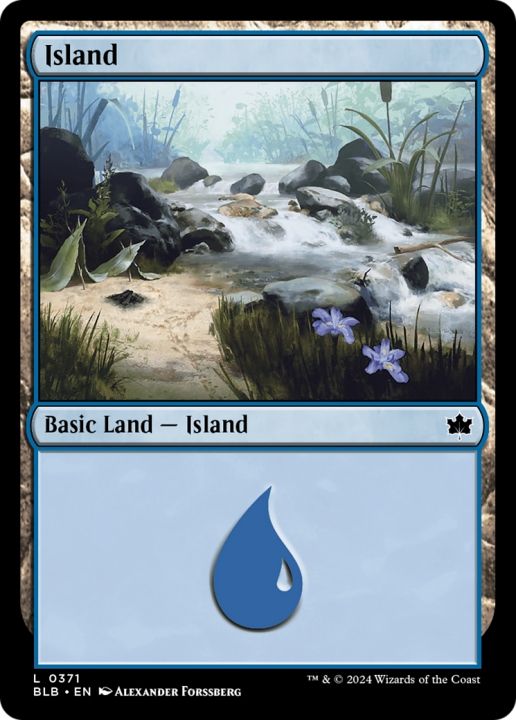 Island in the group Magic the Gathering / Sets / Bloomburrow at Proxyprinters.com (96544)