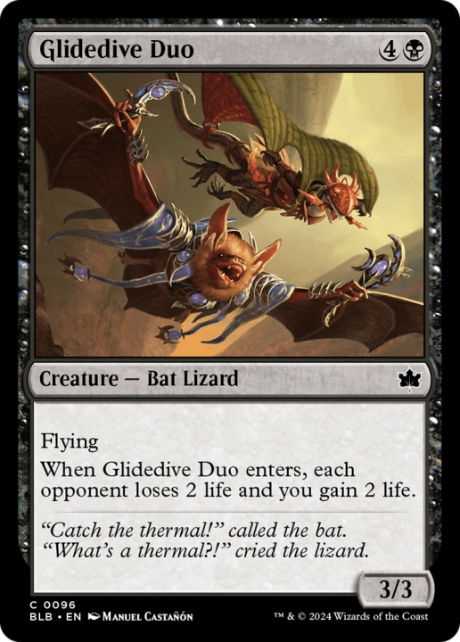 Glidedive Duo in the group Magic the Gathering / Sets / Bloomburrow at Proxyprinters.com (96551)