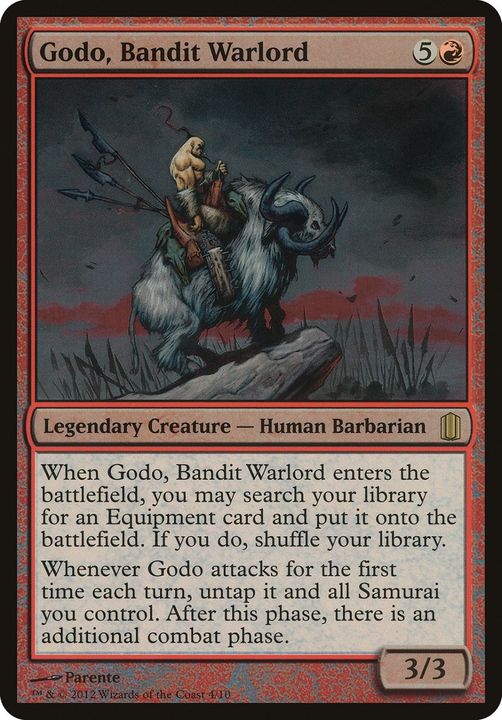 Godo, Bandit Warlord in the group Magic the Gathering / Types / Creatures / Human at Proxyprinters.com (9656)