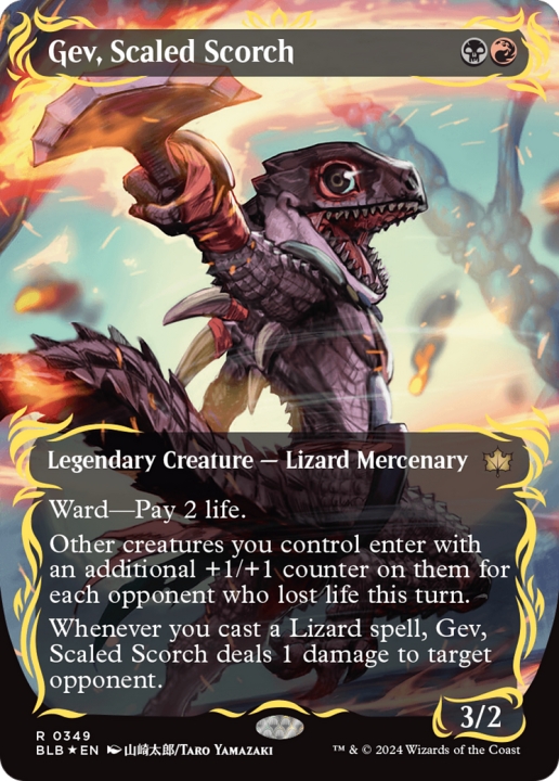 Gev, Scaled Scorch in the group Magic the Gathering / Sets / Bloomburrow at Proxyprinters.com (96562)