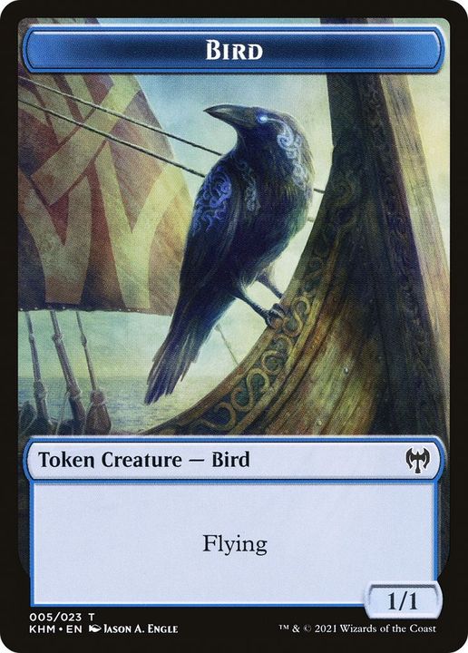 Bird in the group Magic the Gathering / Sets / Kaldheim Tokens at Proxyprinters.com (9657)