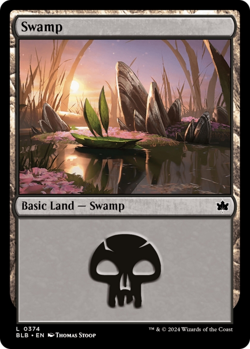 Swamp in the group Magic the Gathering / Sets / Bloomburrow at Proxyprinters.com (96573)