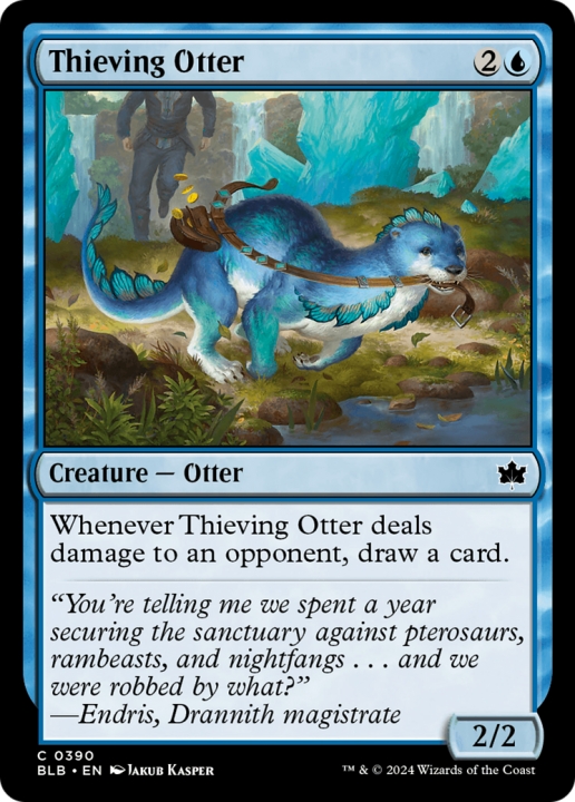 Thieving Otter in the group Magic the Gathering / Sets / Bloomburrow at Proxyprinters.com (96591)