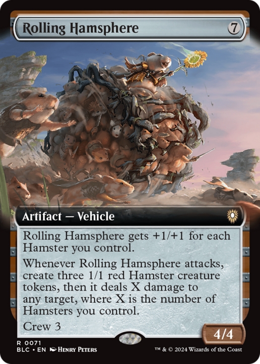 Rolling Hamsphere in the group Magic the Gathering / Sets / Bloomburrow Commander at Proxyprinters.com (96616)