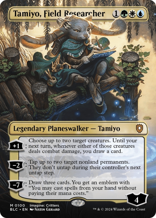 Tamiyo, Field Researcher in the group Magic the Gathering / Sets / Bloomburrow Commander at Proxyprinters.com (96619)