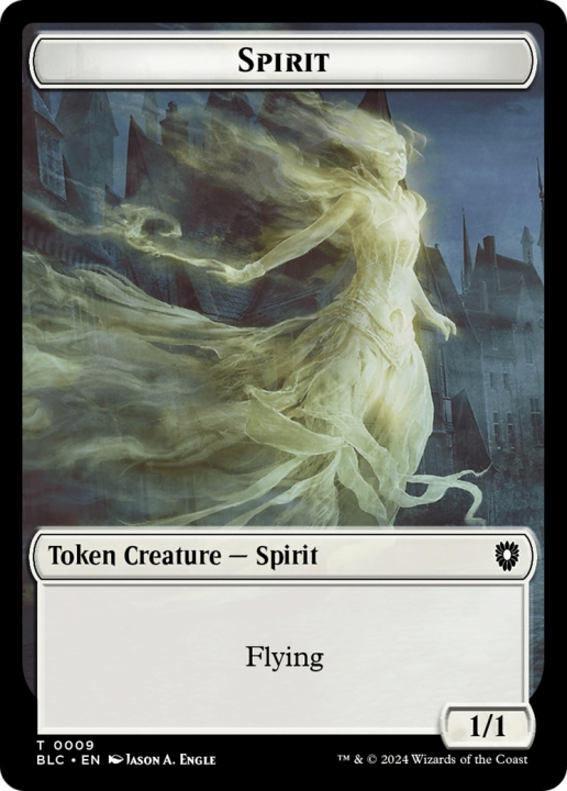 Spirit in the group Magic the Gathering / Sets / Bloomburrow Commander Tokens at Proxyprinters.com (96650)