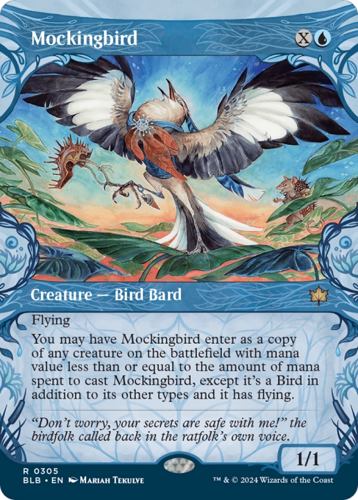 Mockingbird in the group Magic the Gathering / Types / Colors / Blue at Proxyprinters.com (96651)