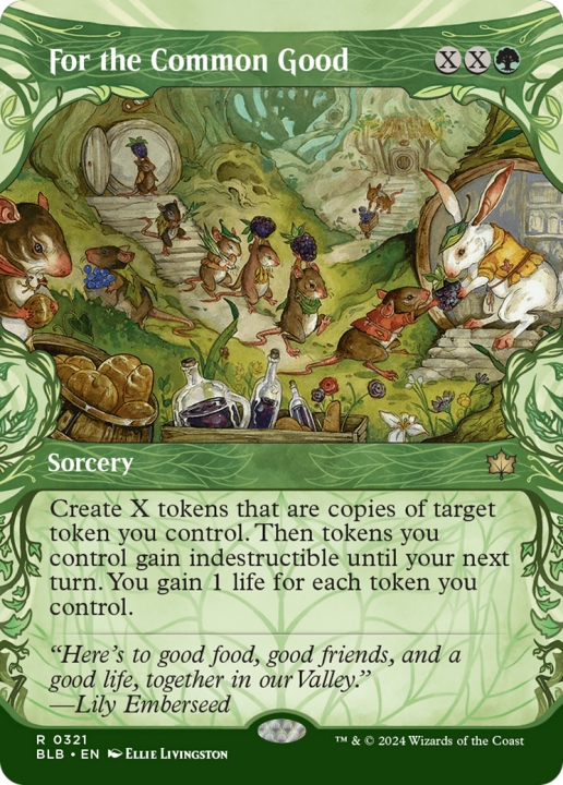 For the Common Good in the group Magic the Gathering / Sets / Bloomburrow at Proxyprinters.com (96666)