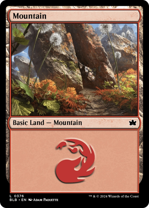 Mountain in the group Magic the Gathering / Sets / Bloomburrow at Proxyprinters.com (96677)