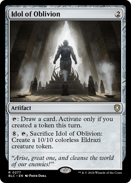 Idol of Oblivion in the group Magic the Gathering / Sets / Bloomburrow Commander at Proxyprinters.com (96707)