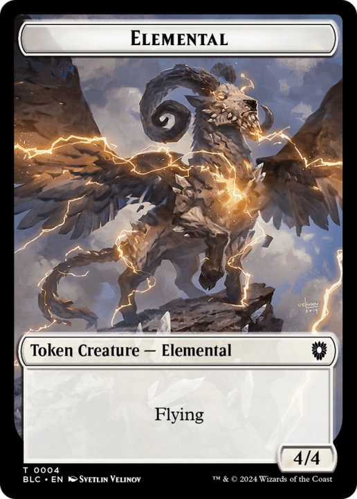 Elemental in the group Magic the Gathering / Sets / Bloomburrow Commander Tokens at Proxyprinters.com (96711)