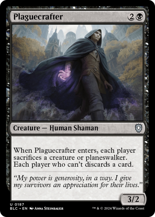 Plaguecrafter in the group Magic the Gathering / Sets / Bloomburrow Commander at Proxyprinters.com (96728)