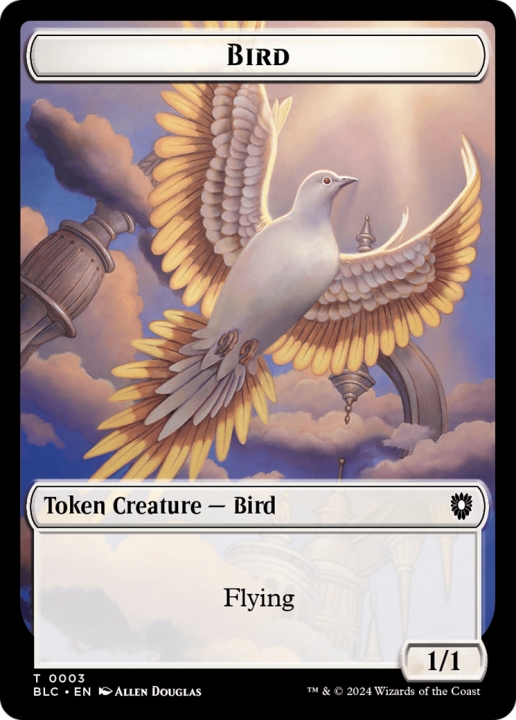 Bird in the group Magic the Gathering / Sets / Bloomburrow Commander Tokens at Proxyprinters.com (96733)