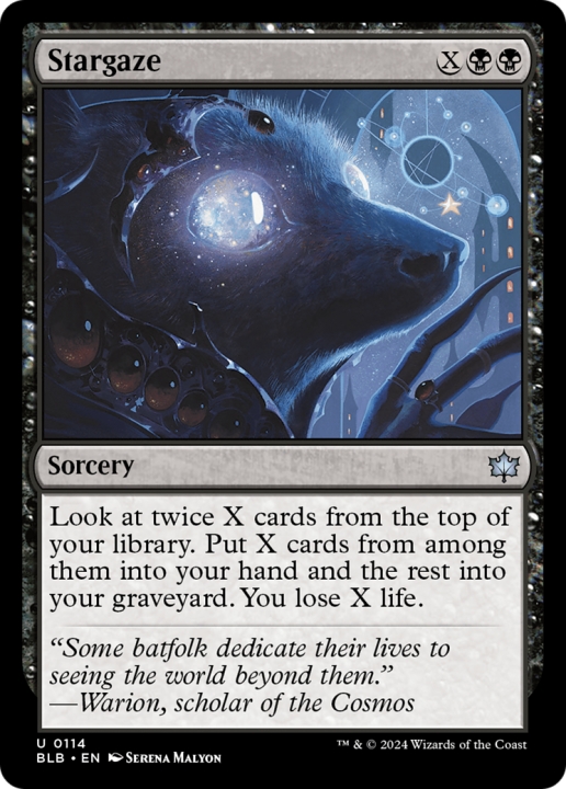 Stargaze in the group Magic the Gathering / Sets / Bloomburrow at Proxyprinters.com (96751)