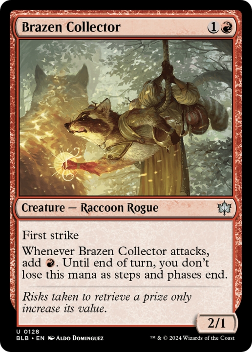 Brazen Collector in the group Magic the Gathering / Sets / Bloomburrow at Proxyprinters.com (96754)