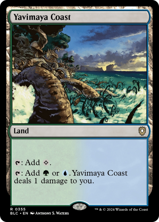 Yavimaya Coast in the group Magic the Gathering / Sets / Bloomburrow Commander at Proxyprinters.com (96759)