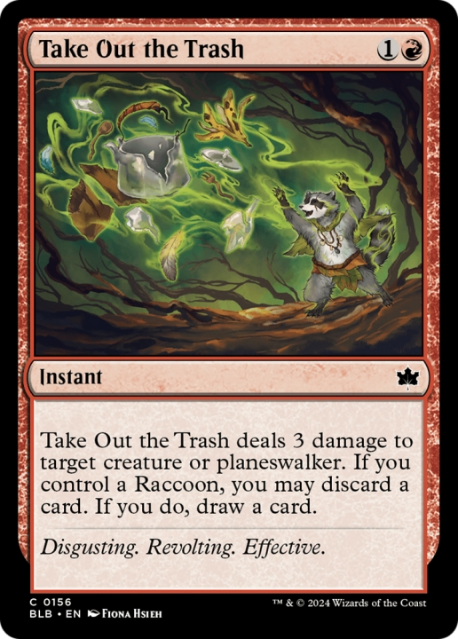 Take Out the Trash in the group Magic the Gathering / Sets / Bloomburrow at Proxyprinters.com (96762)