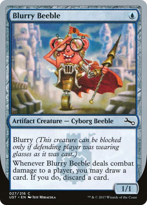 Blurry Beeble in the group Magic the Gathering / Types / Colors / Blue at Proxyprinters.com (9677)