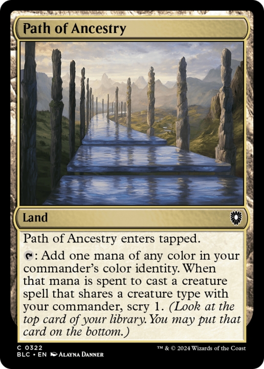 Path of Ancestry in the group Magic the Gathering / Sets / Bloomburrow Commander at Proxyprinters.com (96803)