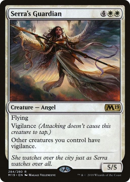 Serra's Guardian in the group Magic the Gathering / Types / Colors / White at Proxyprinters.com (9681)