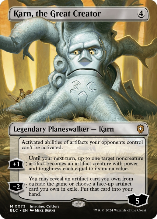 Karn, the Great Creator in the group Magic the Gathering / Sets / Bloomburrow Commander at Proxyprinters.com (96831)