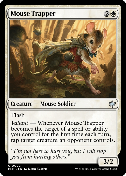 Mouse Trapper in the group Magic the Gathering / Sets / Bloomburrow at Proxyprinters.com (96851)