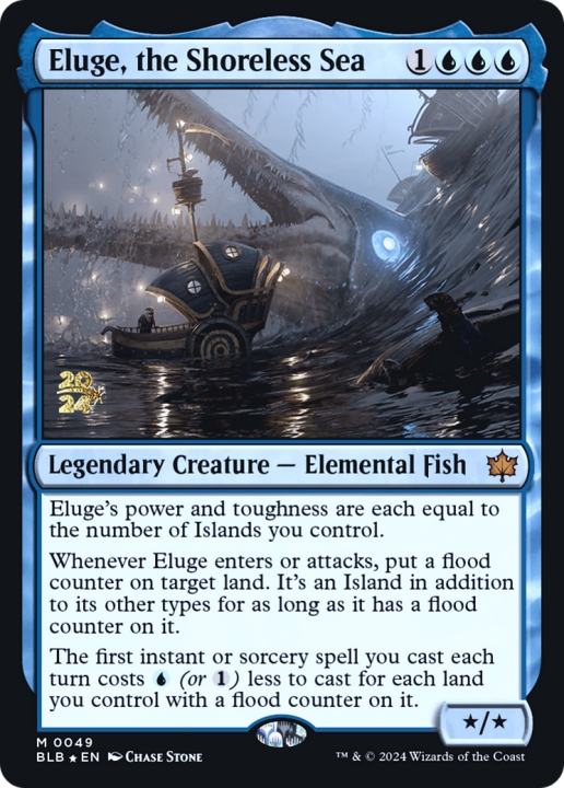 Eluge, the Shoreless Sea in the group Magic the Gathering / Sets / Bloomburrow Promos at Proxyprinters.com (96852)