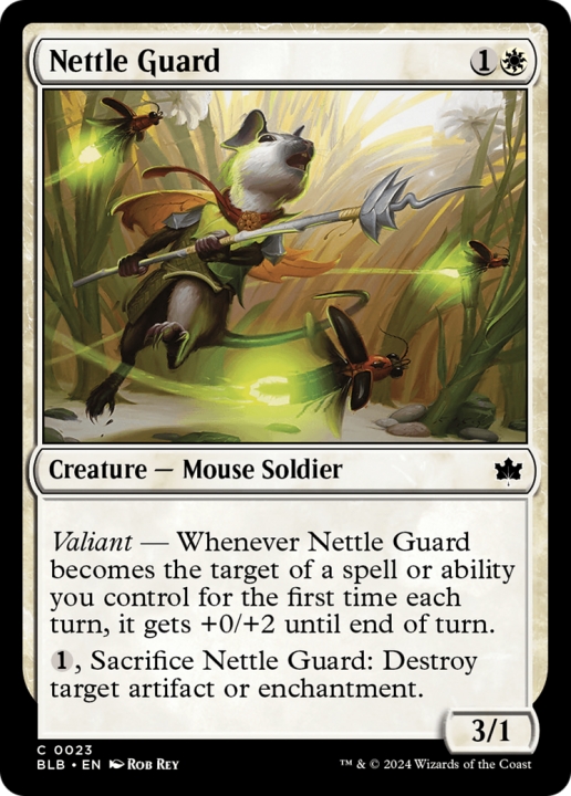 Nettle Guard in the group Magic the Gathering / Sets / Bloomburrow at Proxyprinters.com (96856)